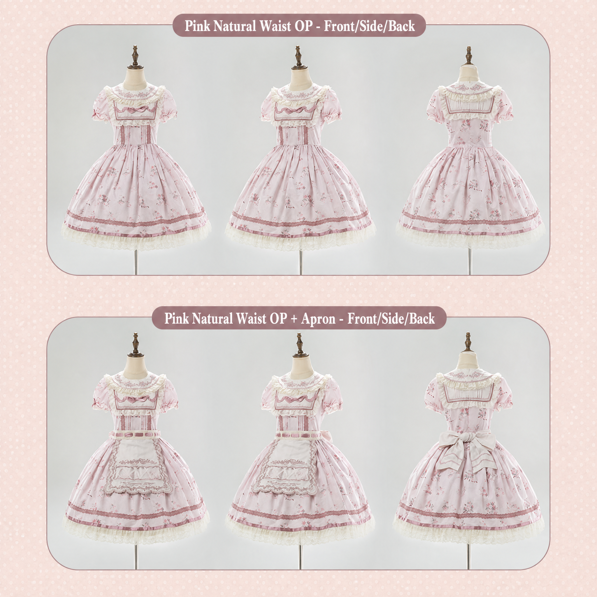 Rose Catalog Lolita Pink OP Dress
