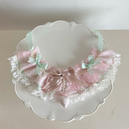 Spring Cherry Blossom Strawberry Cake Lolita OP Dress