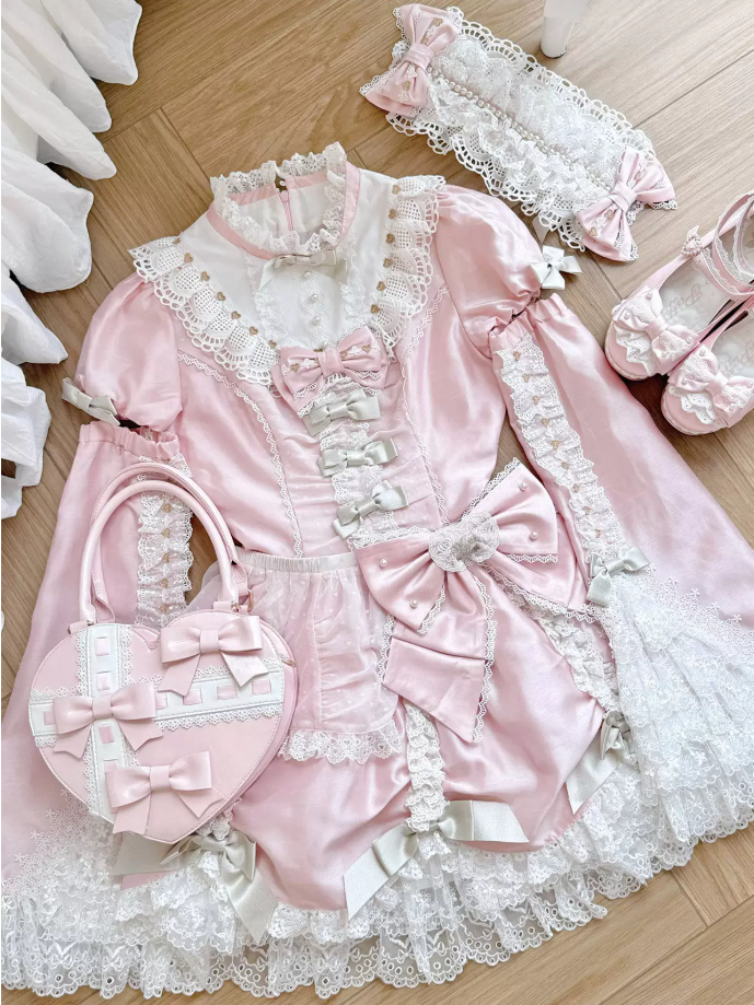 Heart Gift Box Lolita Pink & Red Handbag