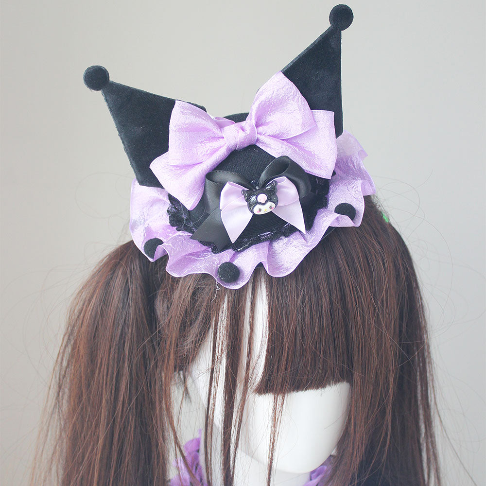 Lolita Sweet Goth Devil Kuromi Hair Accessory LE1005
