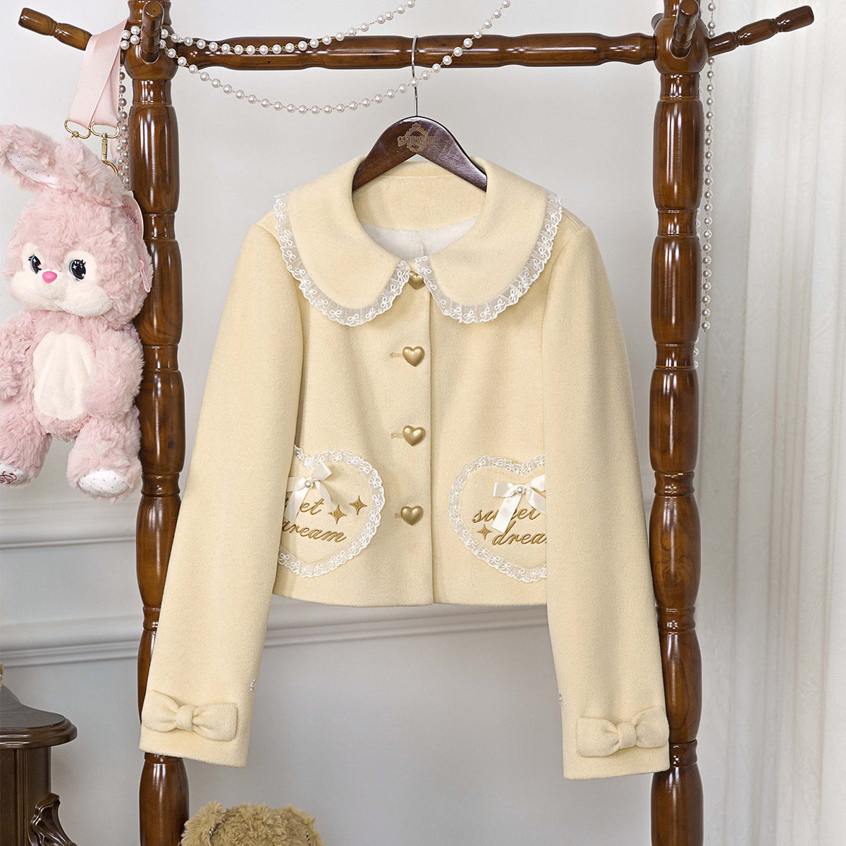 Milk Puff Dream Whisper Lolita Vintage Versatile Coat