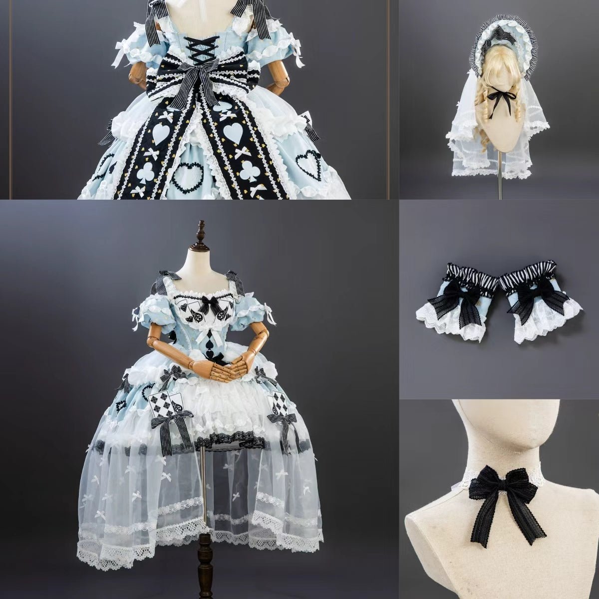 Alice Banquet Fantasy Elegant Lolita JSK Dress - LolitaEra