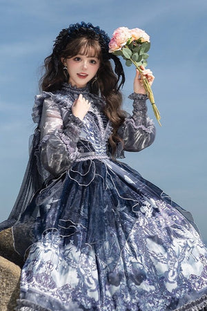 Angel Garden Classic Lolita JSK 1227 - LolitaEraFull SetSAngel Garden Classic Lolita JSK 1227