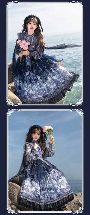 Angel Garden Classic Lolita JSK 1227 - LolitaEraFull SetSAngel Garden Classic Lolita JSK 1227