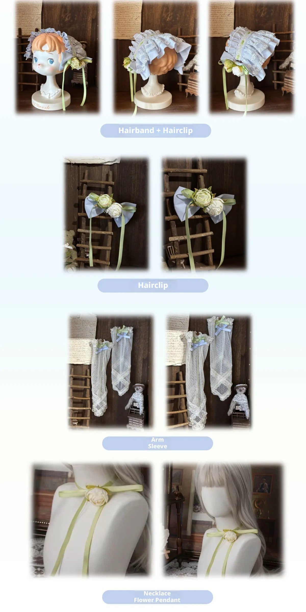 Giverny Spring Day Elegant Fairy Lolita JSK
