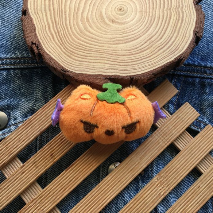 Halloween Cute Black Cat Plush Charm