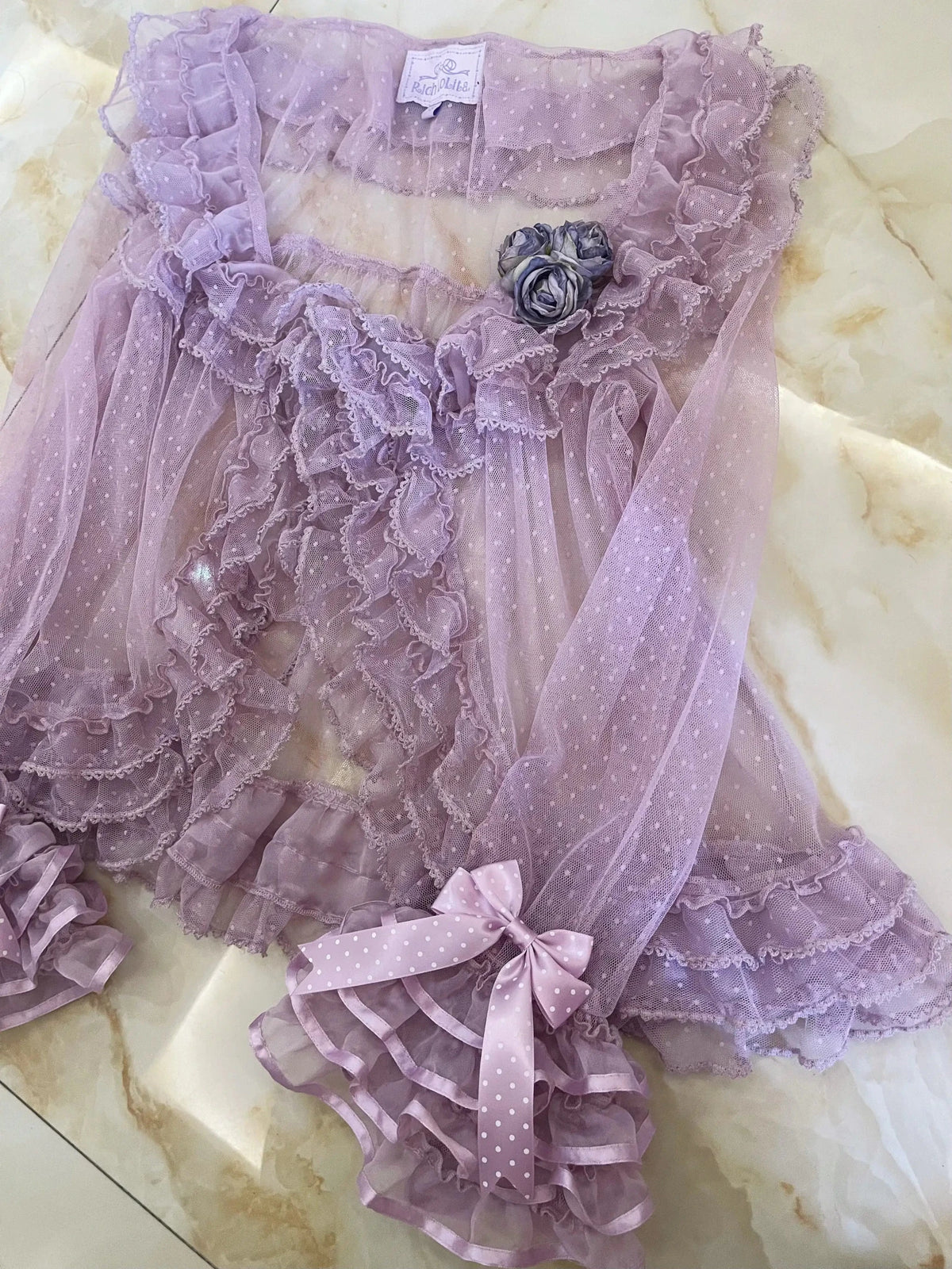Be My Sweetheart Floral Tiered Sweet Lolita OP JSK Dress - LolitaEra