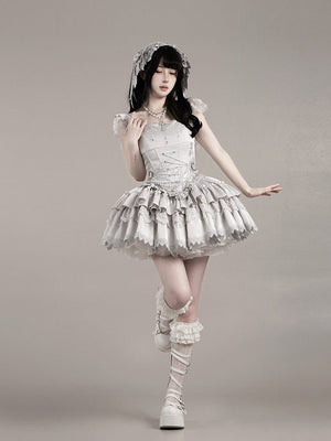 Bionic humanoid Lolita Short SK Set 1292 - LolitaEraShort SK SetSBionic humanoid Lolita Short SK Set 1292