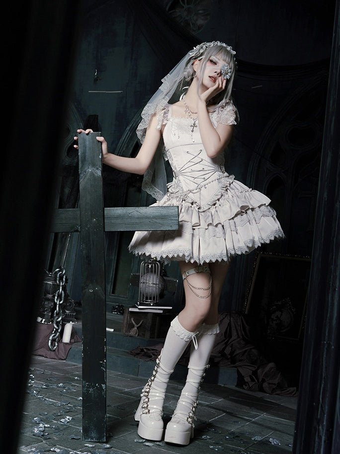 Bionic humanoid Lolita Short SK Set 1292 - LolitaEraShort SK SetSBionic humanoid Lolita Short SK Set 1292