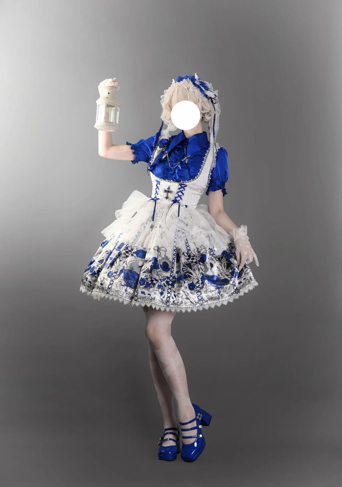 Blood Laboratory Gothic Dark Lolita JSK Corset Dress - LolitaEra