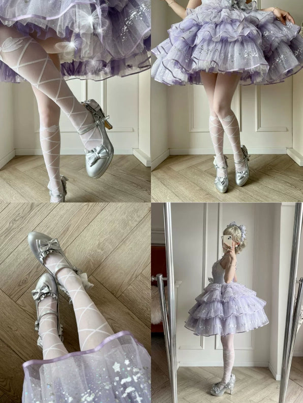 Doll Bride Lolita Classic Elegant Almond Toe High Heels