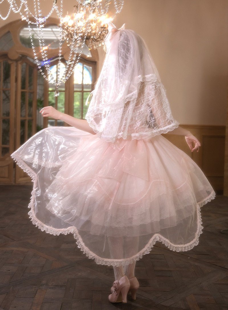 Candy Flavor Sweet Cute Lolita OP/JSK - LolitaEraPink JSKSCandy Flavor Sweet Cute Lolita OP/JSK