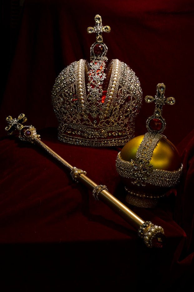 Catherine the Great Coronation Crown and Scepter Set LE4157 - LolitaEraCrownCatherine the Great Coronation Crown and Scepter Set LE4157