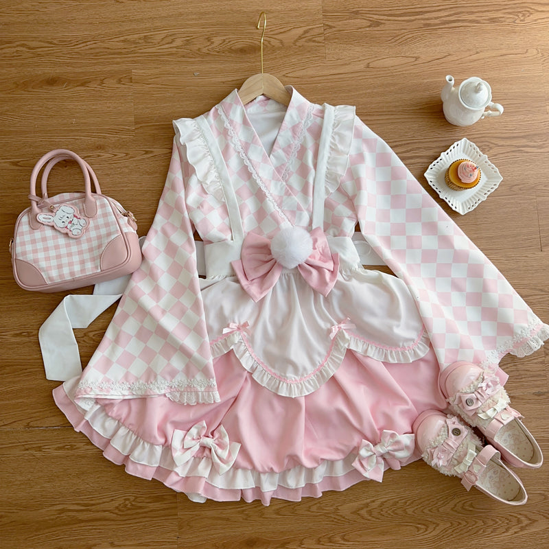 Lolita Cute WaLolita Dress Maid LE1044