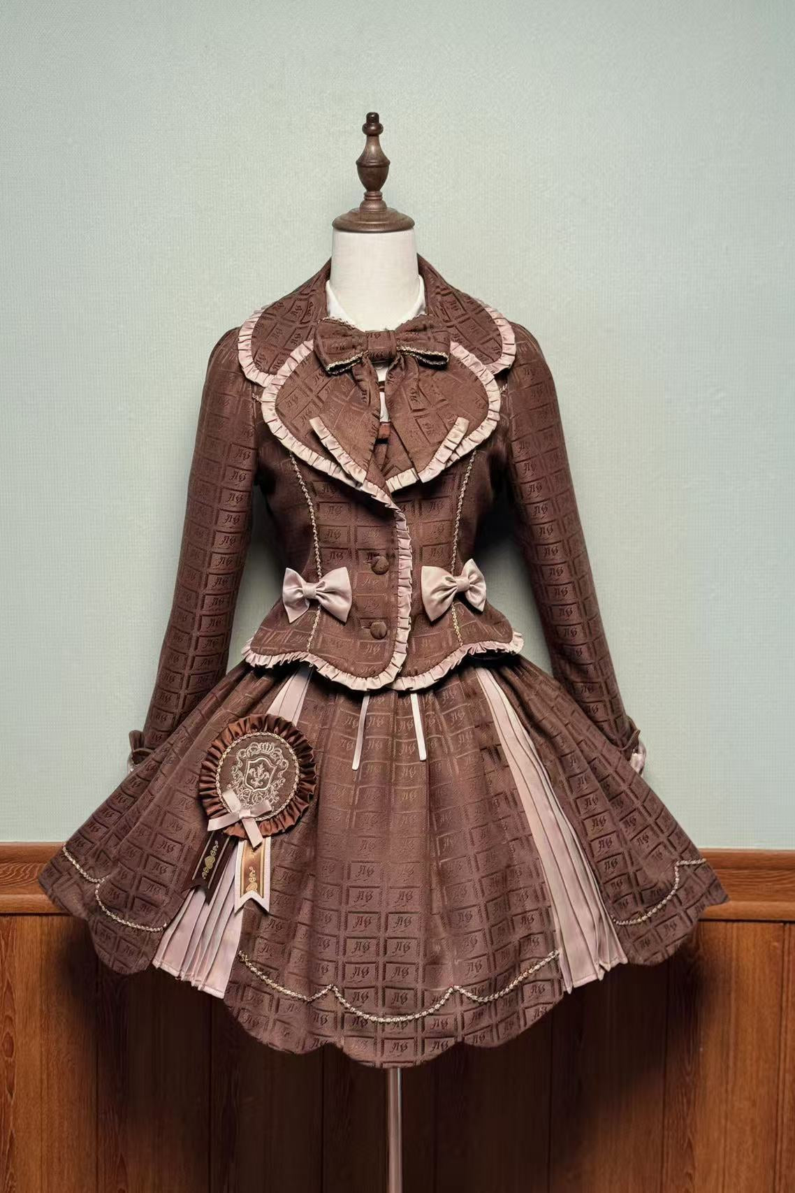 Bear Cocoa JSK Lolita Brown Dress