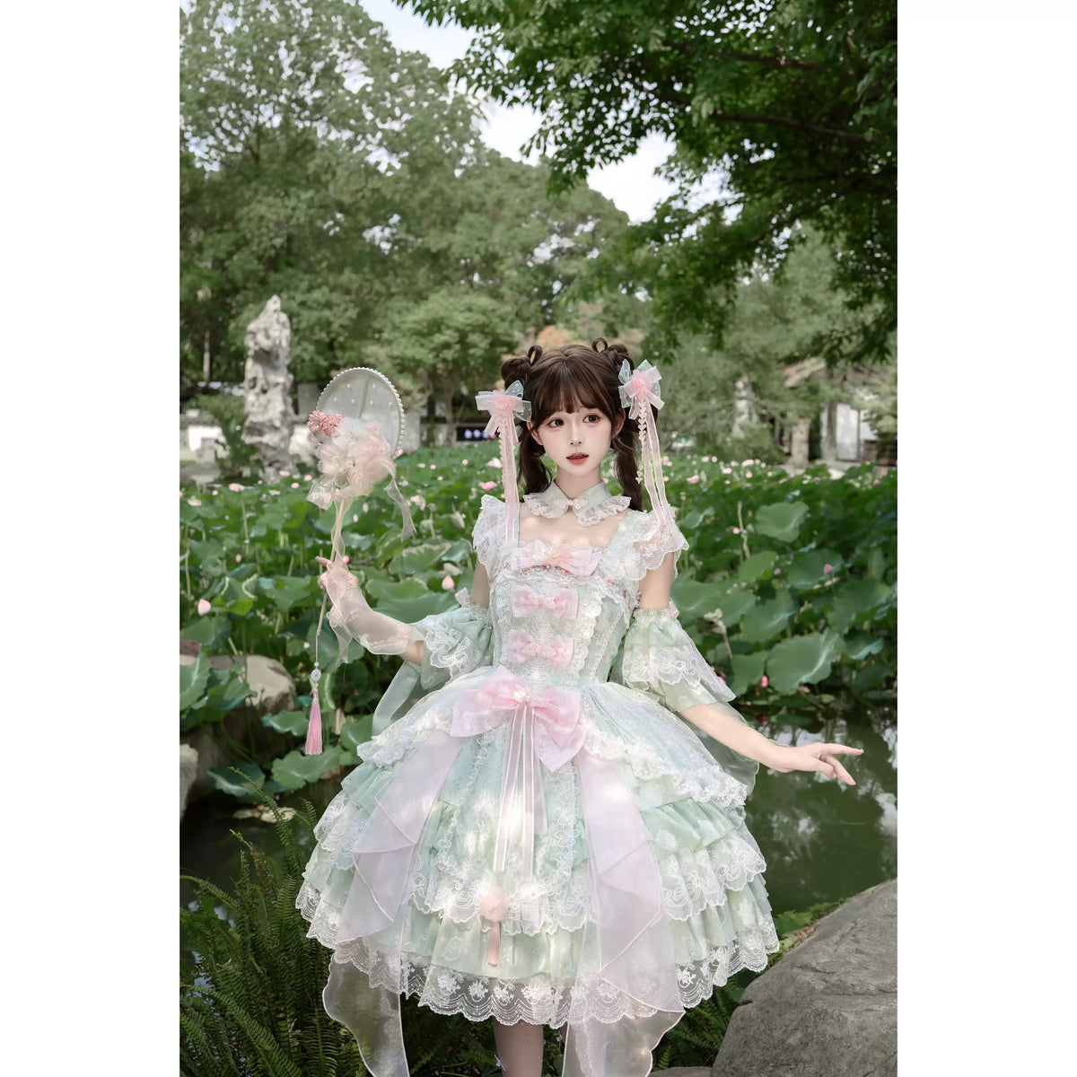 Chinese Style Lolita JSK Strap Dress