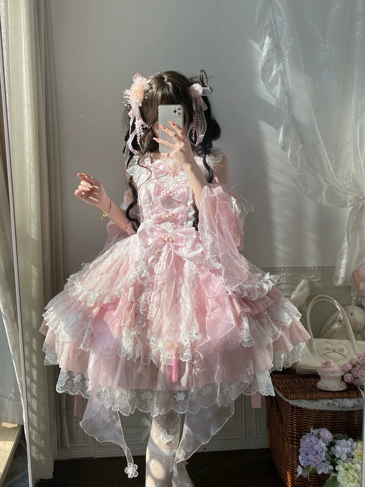 Chinese Style Lolita JSK Strap Dress