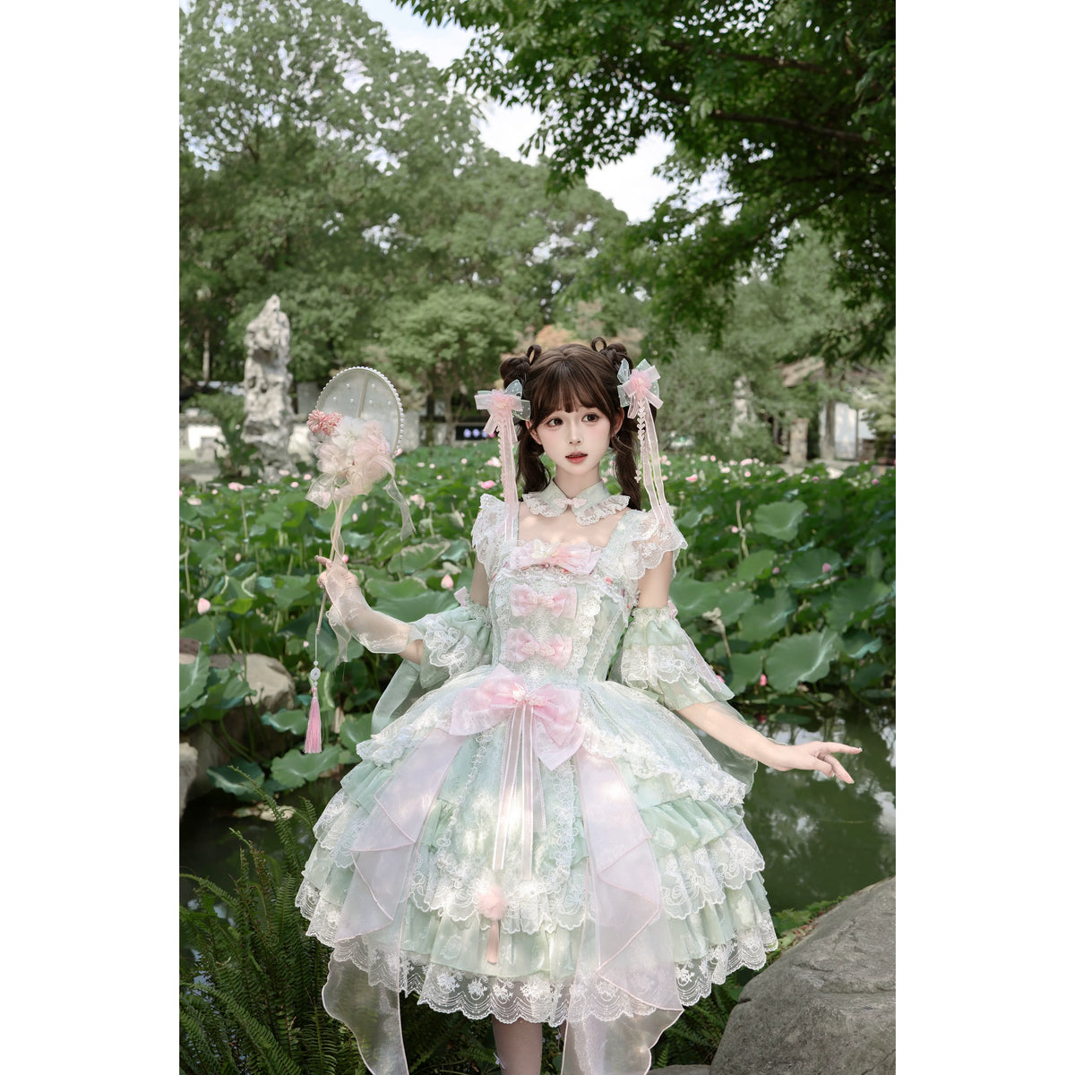 Chinese Style Lolita JSK Strap Dress