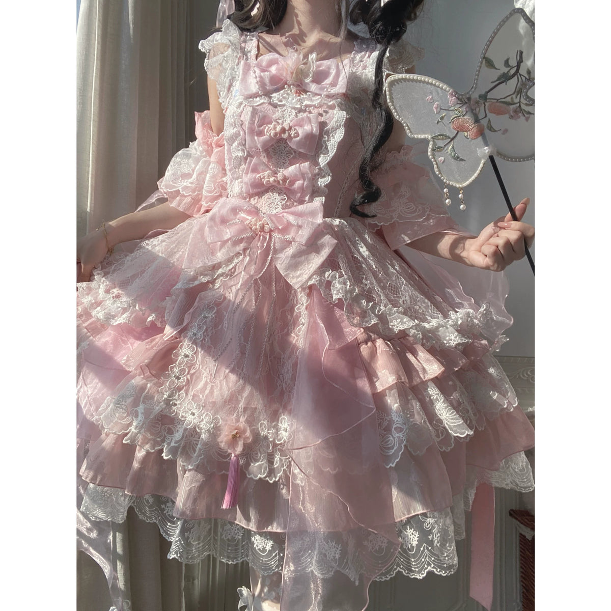 Chinese Style Lolita JSK Strap Dress