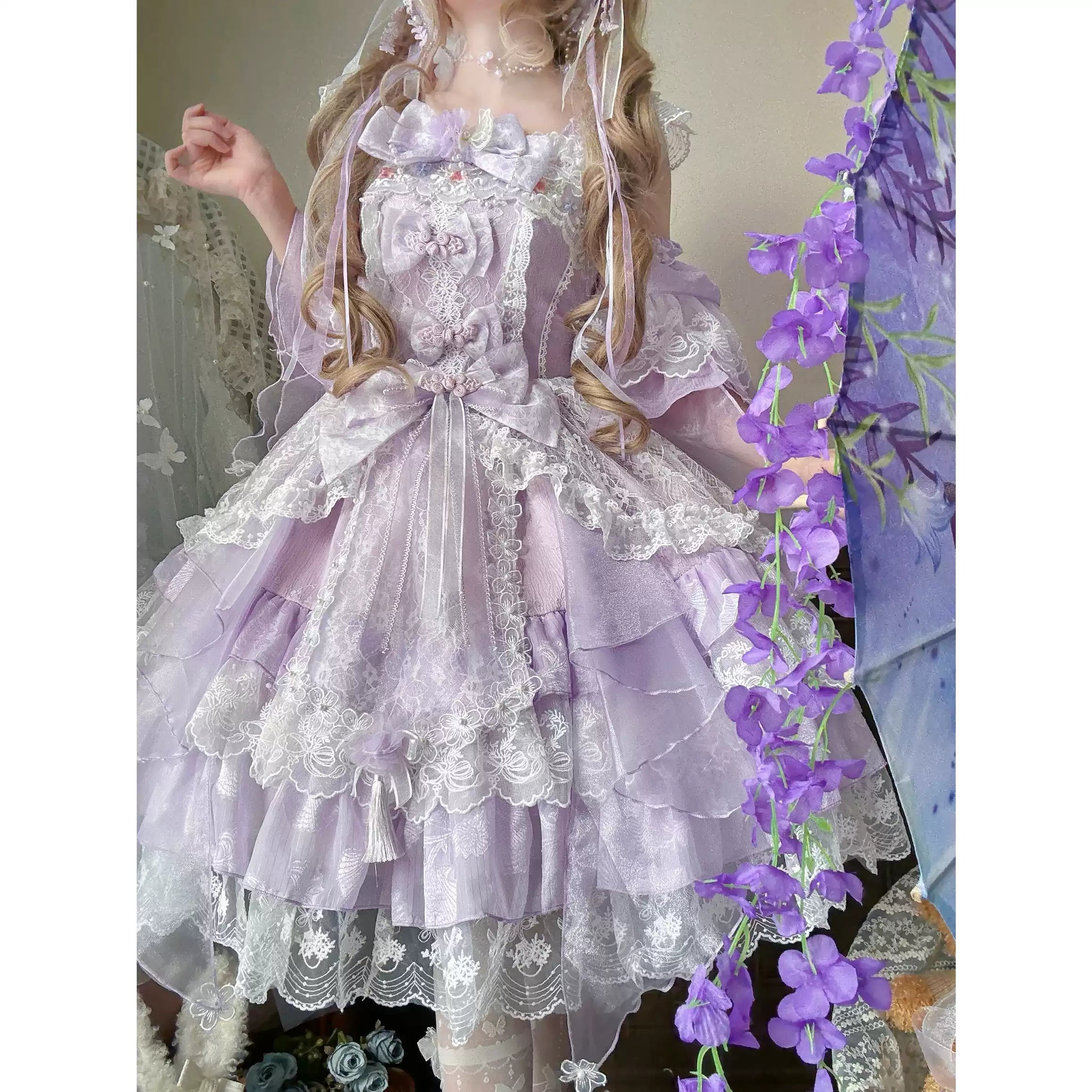 Chinese Style Lolita JSK Strap Dress