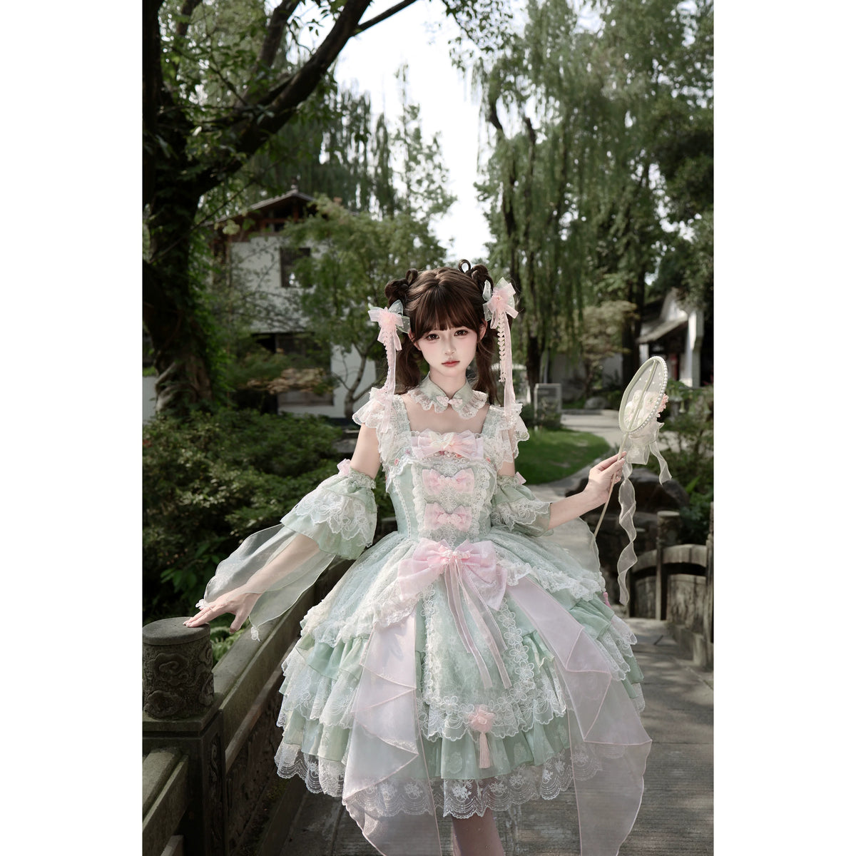 Chinese Style Lolita JSK Strap Dress