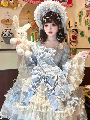 Chloris' Kiss Heavy - Embellished Lolita Dress - LolitaEraFull SetSChloris' Kiss Heavy - Embellished Lolita Dress