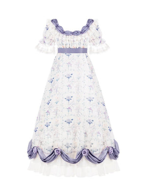 Classic Empire Waist OP Dress - LolitaEraSeven - Piece OP SetSClassic Empire Waist OP Dress