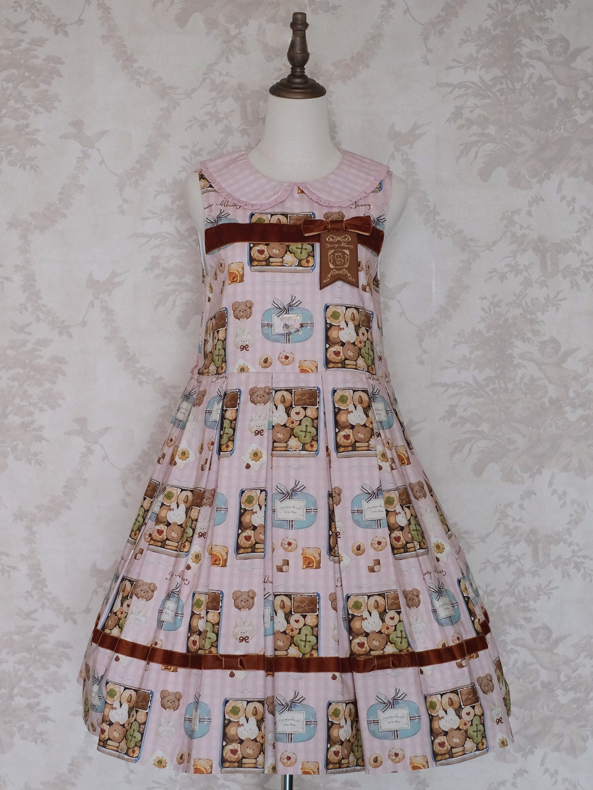Cookie Box Lolita JSK SK Vest Blouse and Accessories Set - LolitaEra