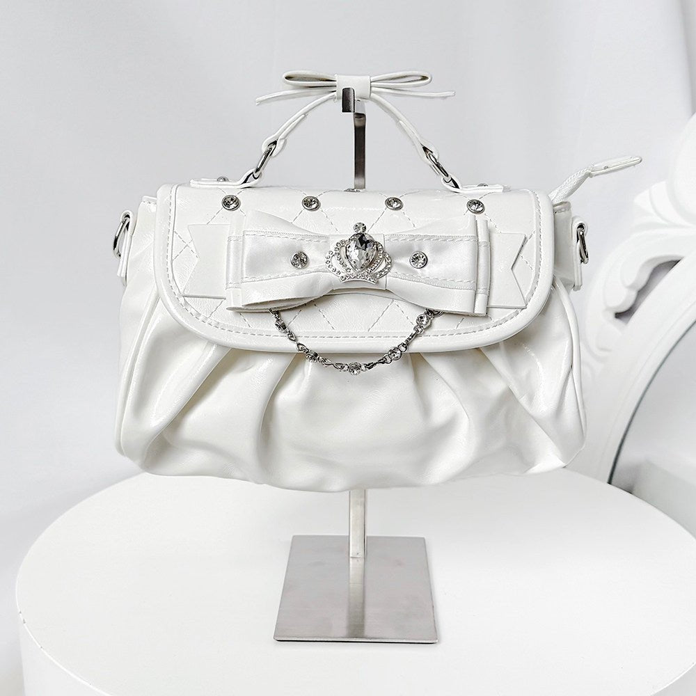 Coronation Gift Box Elegant Lace Bag - LolitaEraWhiteCoronation Gift Box Elegant Lace Bag