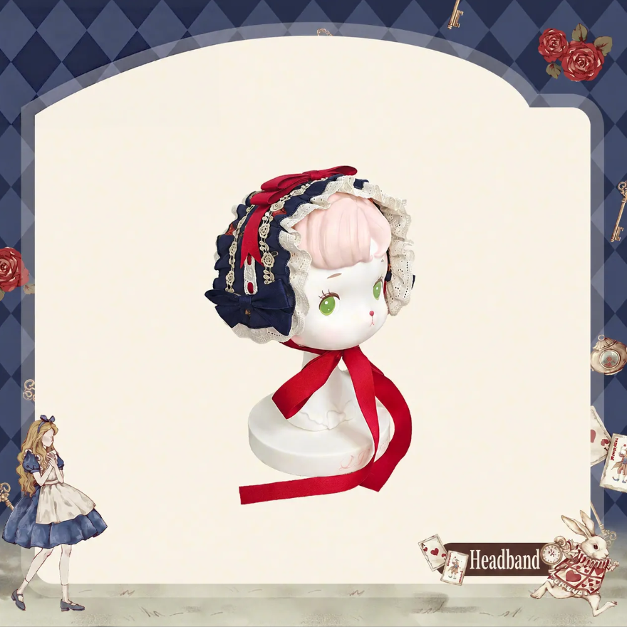 Falling into the Rabbit Hole Lolita Original Fairy Tale Printed OP & JSK Dress