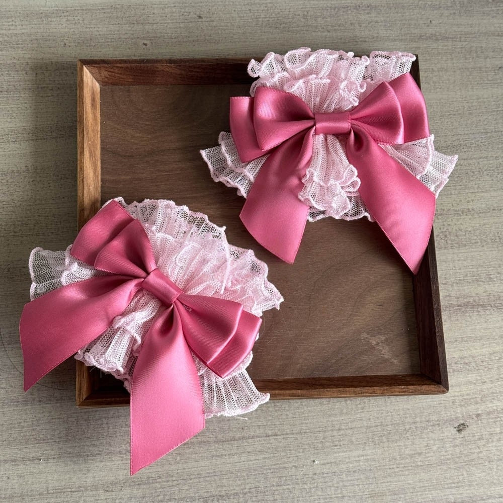 Lolita Sweet Pink & Blue Necklace Headband Hat LA1010