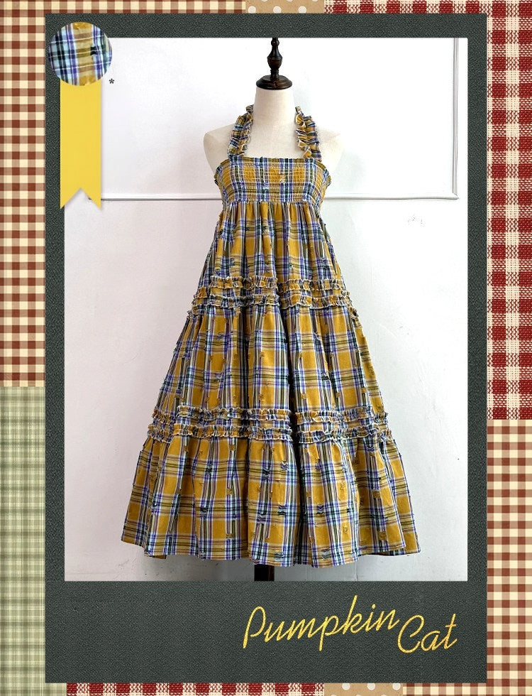 Honor Student Series Check Revolution Plaid Lolita JSK Dress