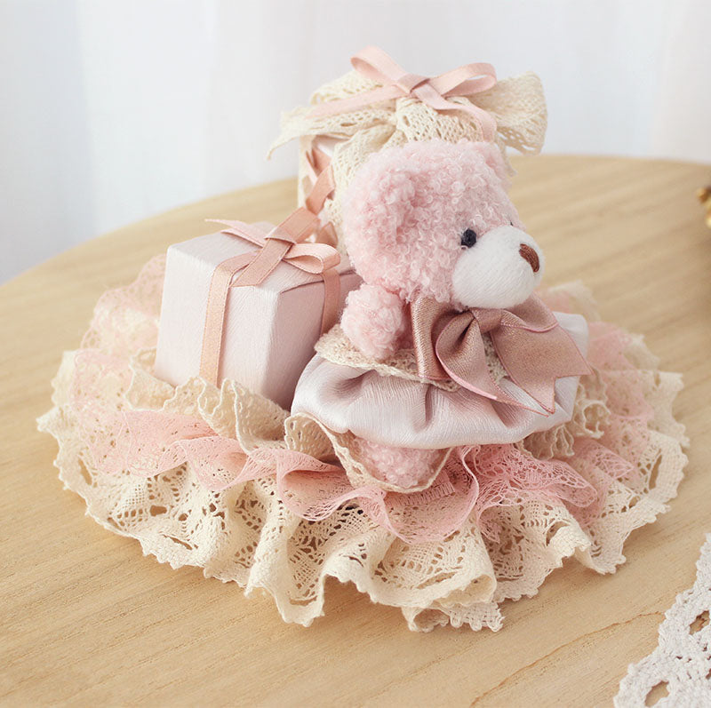 Lolita Sweet Pink Bear Headwear LE1004