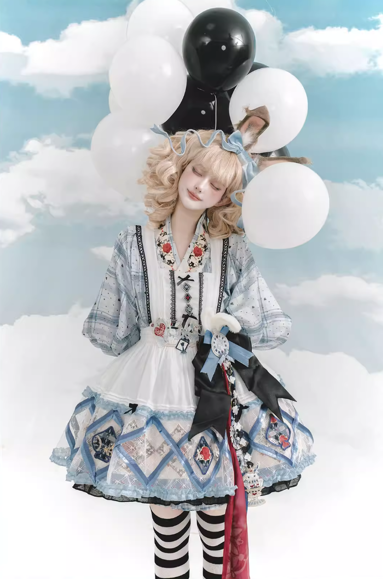 Rabbit Hole Dream Hanfu Element Lolita Princess Dress