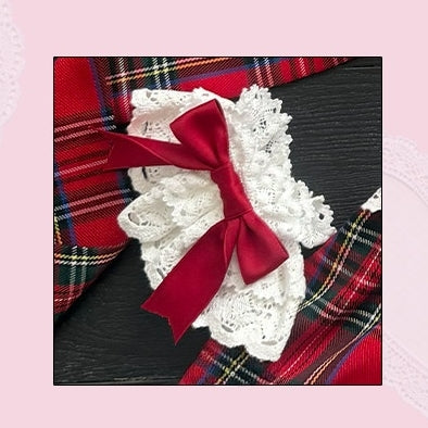 Showa Sweetheart Vintage Japanese‑Style Lolita OP Dress Accessories