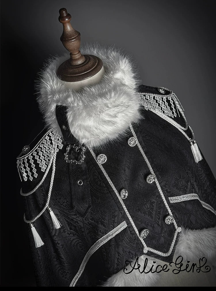 Dawn‑Bearer Gothic Lolita Cloak Outerwear - LolitaEra