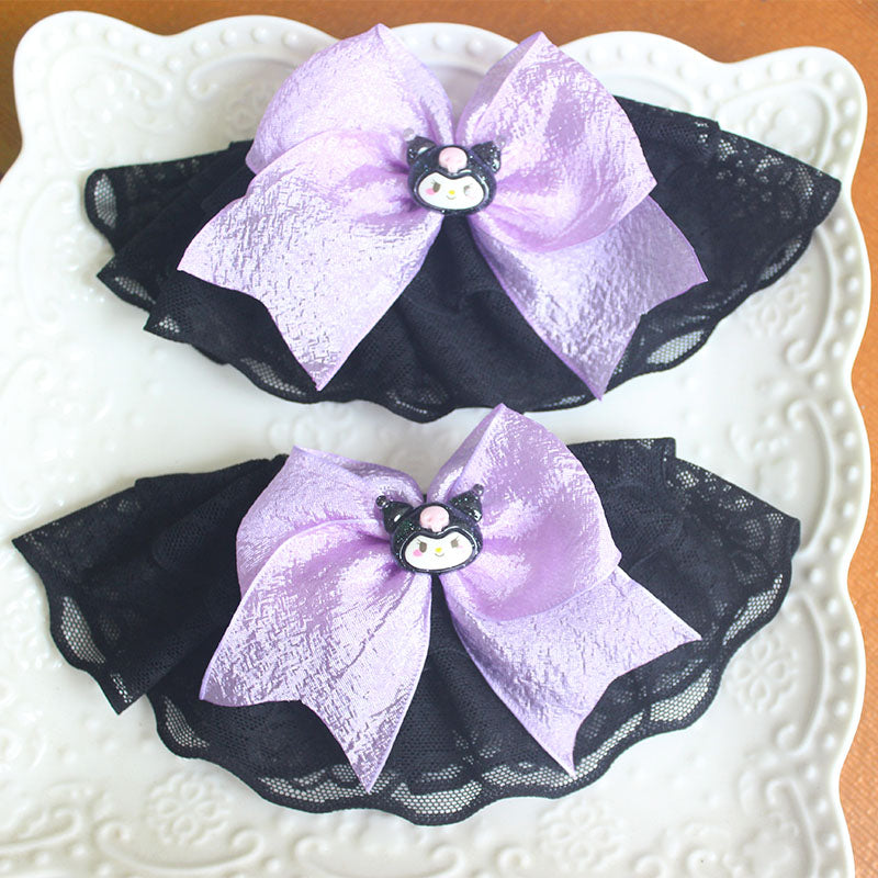 Lolita Sweet Goth Devil Kuromi Hair Accessory LE1005
