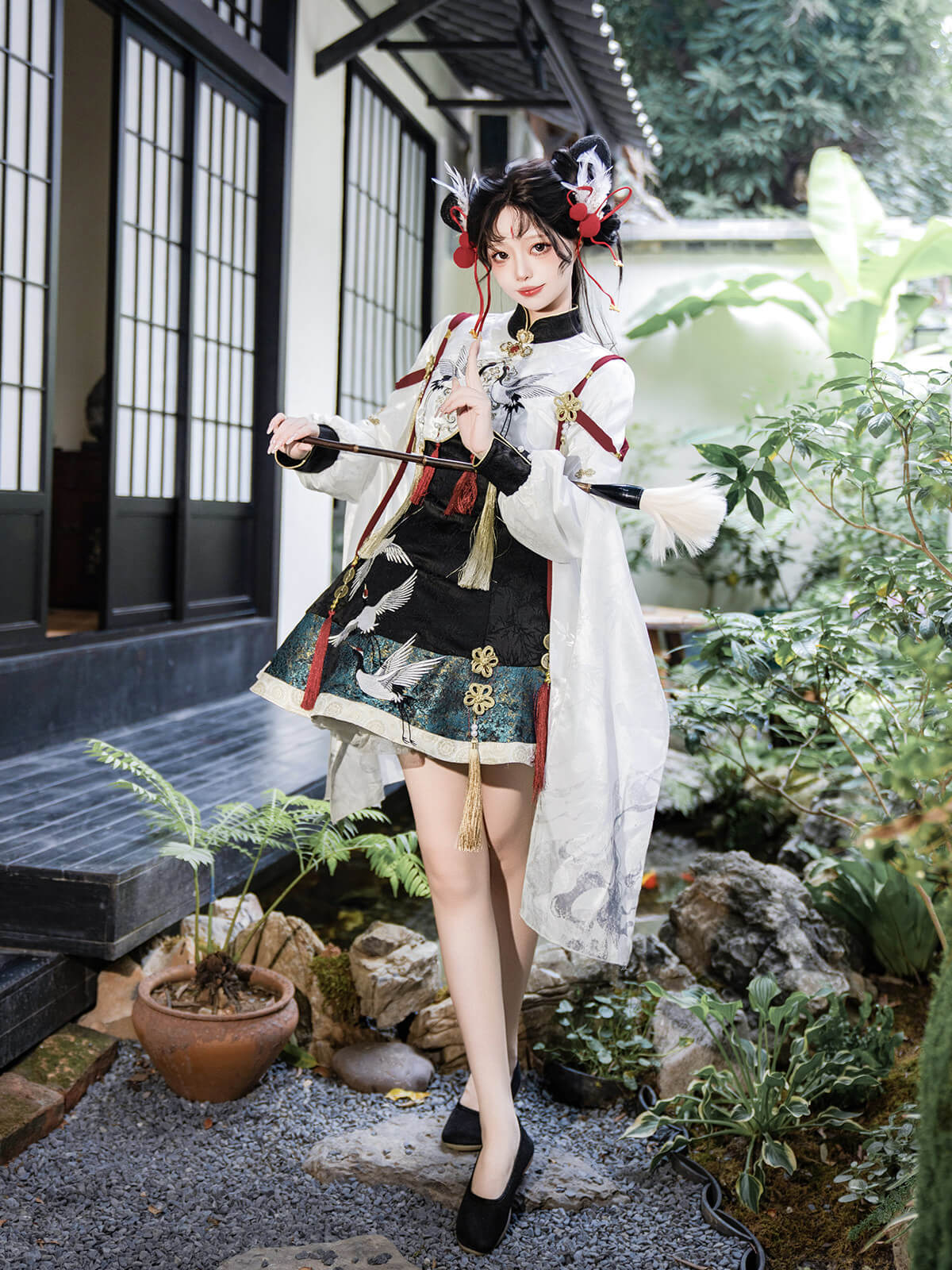 Demon Hunter Chinese Style Lolita Dress Set - LolitaEraSetSDemon Hunter Chinese Style Lolita Dress Set