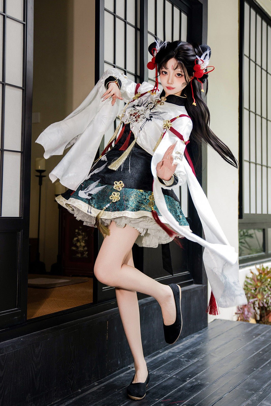 Demon Hunter Chinese Style Lolita Dress Set - LolitaEraSetSDemon Hunter Chinese Style Lolita Dress Set