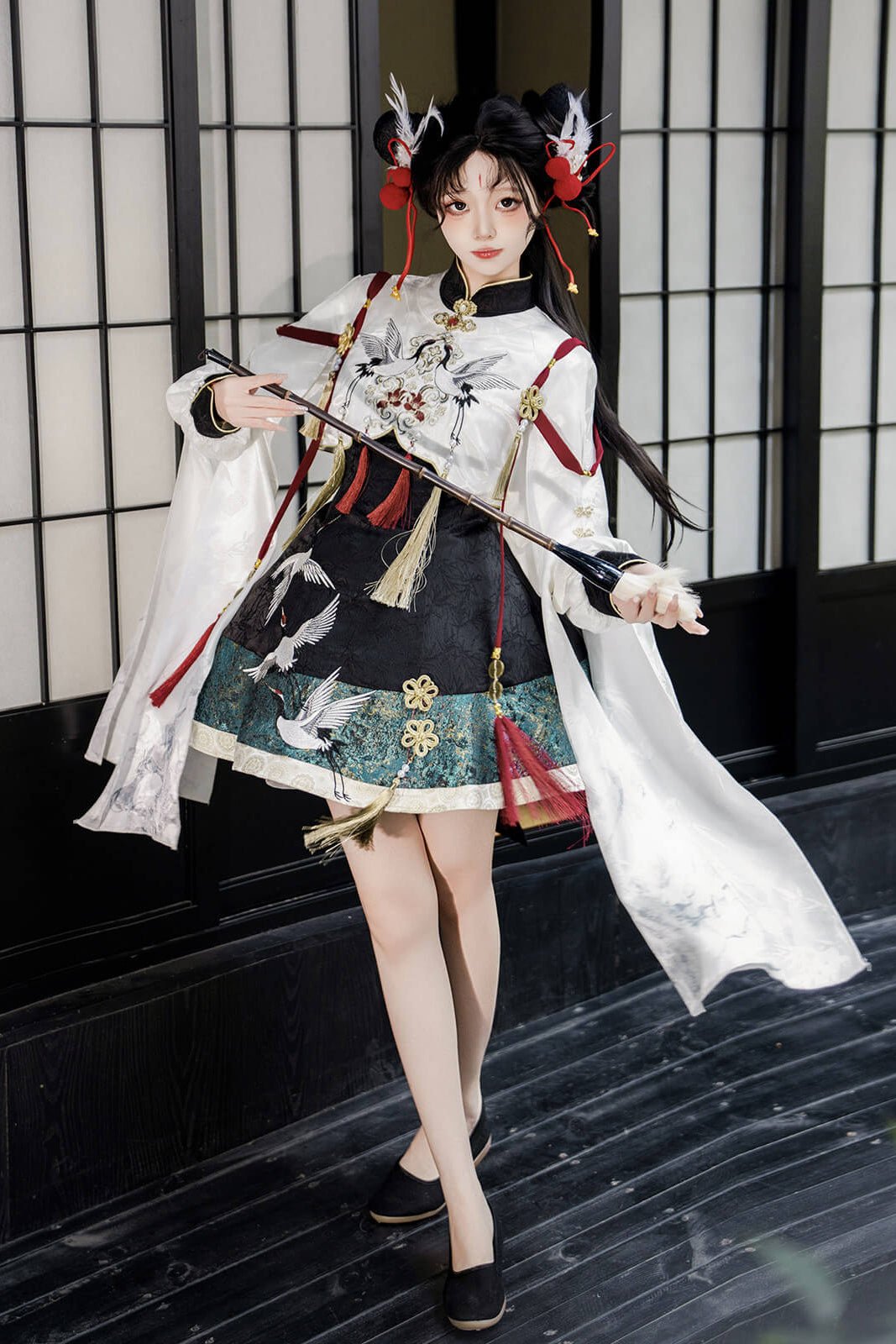 Demon Hunter Chinese Style Lolita Dress Set - LolitaEraSetSDemon Hunter Chinese Style Lolita Dress Set