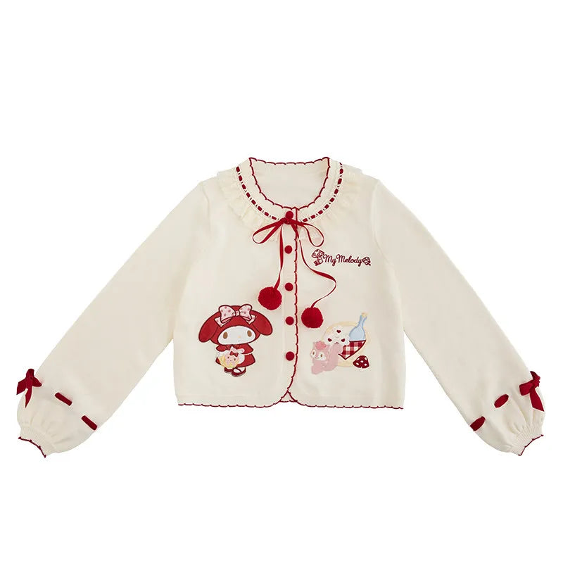 Deposit Midsummer Story Melody Collaboration Series Cape Suspender Cardigan Apron JSK