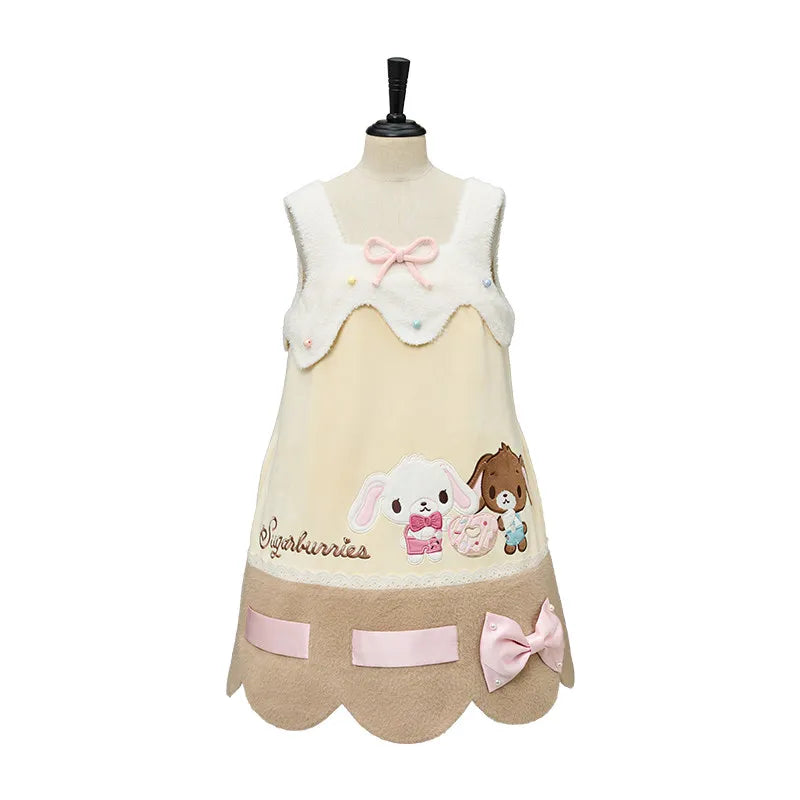 Deposit: Midsummer Story Honey Bonnie Collaboration Vest Dress Chef Hat Sanrio Family Collaboration Edition