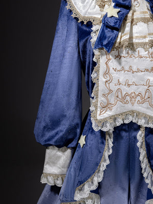 Dreamy Cloud Elegant Swallowtail Prince OUJI Outfit 1328 - LolitaEraSetSDreamy Cloud Elegant Swallowtail Prince OUJI Outfit 1328