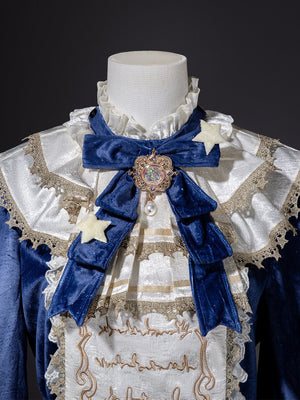 Dreamy Cloud Elegant Swallowtail Prince OUJI Outfit 1328 - LolitaEraSetSDreamy Cloud Elegant Swallowtail Prince OUJI Outfit 1328