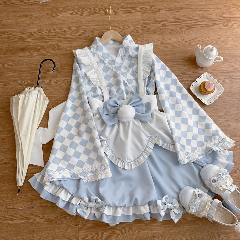Lolita Cute WaLolita Dress Maid LE1044