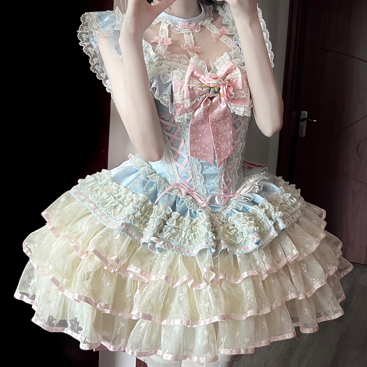Robe Princesse en Satin Doux