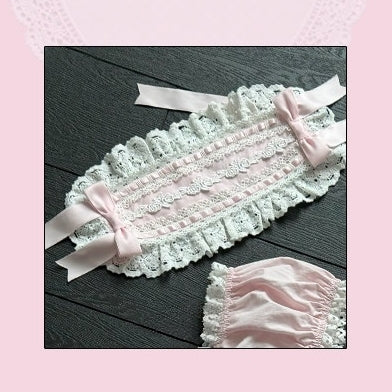 Showa Sweetheart Vintage Japanese‑Style Lolita OP Dress Accessories