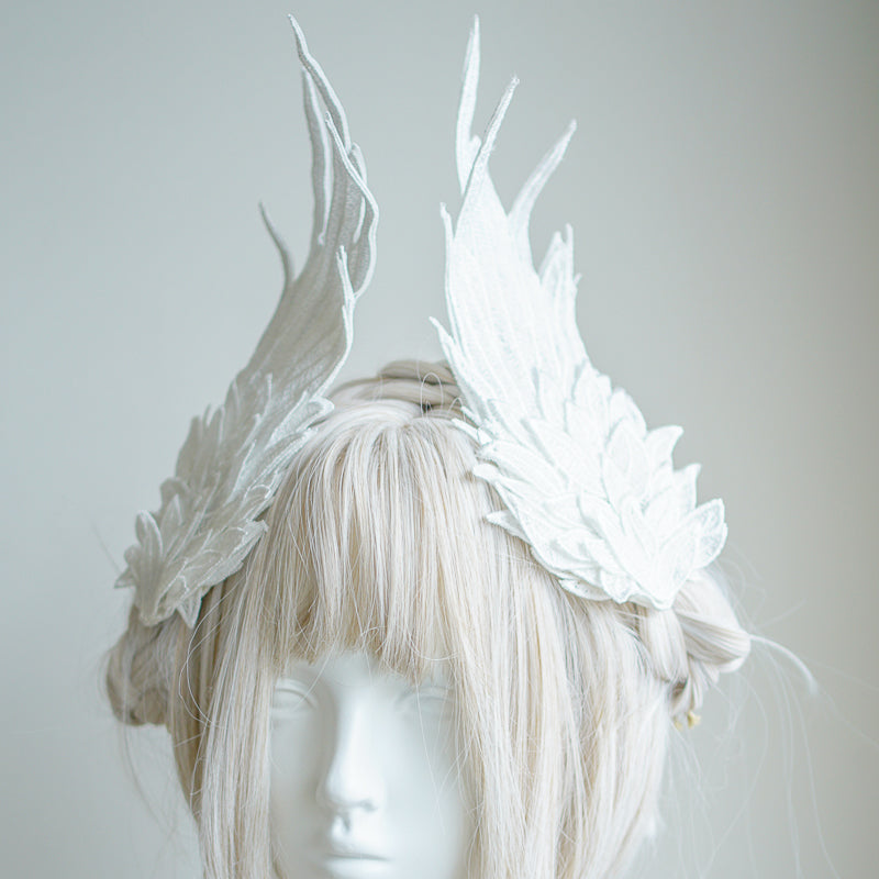 Lolita Gothic Sweet Feather Wing Hair Clip LA1006