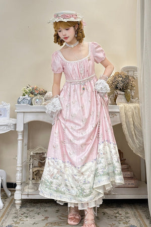 Elegant Empire Lolita JSK - LolitaEraPink setSElegant Empire Lolita JSK