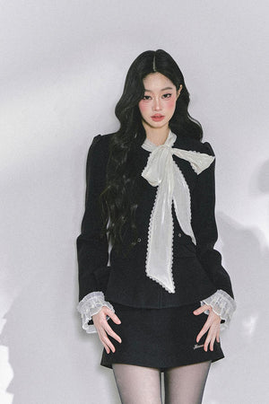 Elegant Two - Piece Skirt Set LE1177 - LolitaEraCoatSElegant Two - Piece Skirt Set LE1177